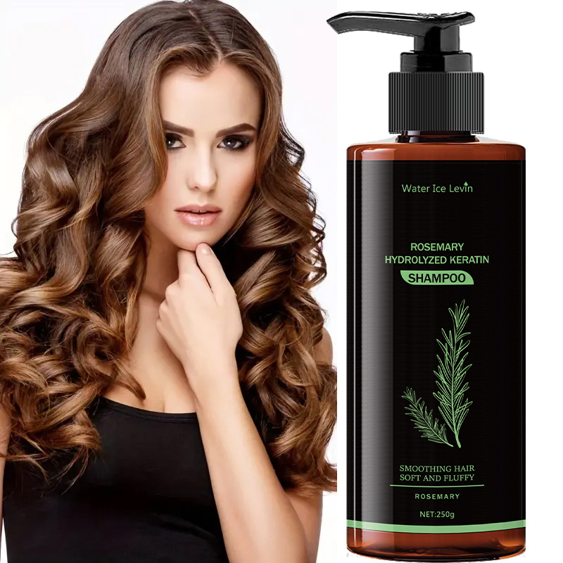 Hair Care Keratin Shampoo - Rosemary Keratin Hydrolyzed Shampoo - Fresh