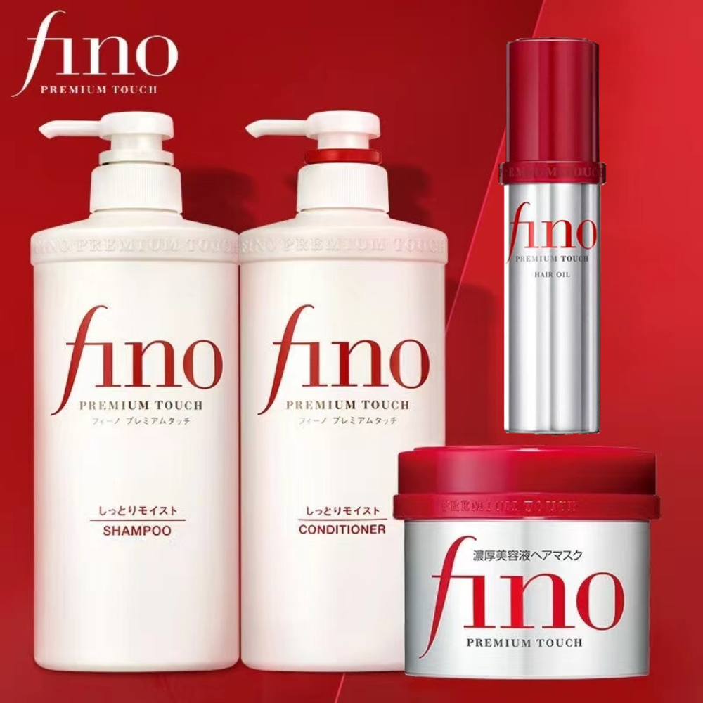 Hair Care Keratin Shampoo - Fino Premium Touch Hair Care Set