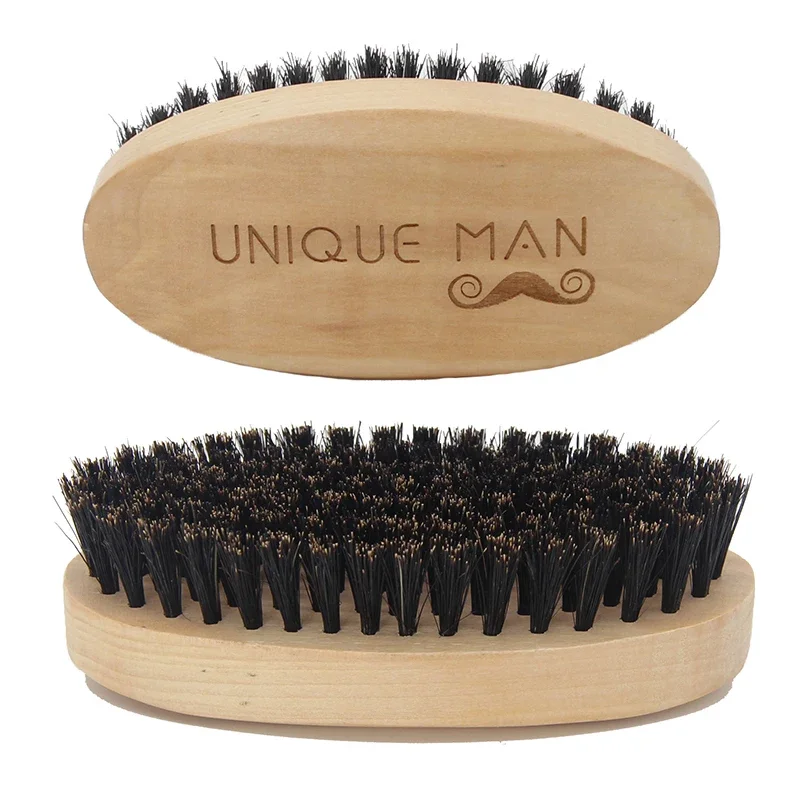 Hair Care Gift - Wooden Hair Beard Brush For Men