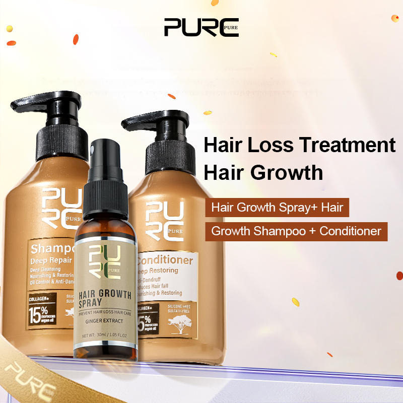 Hair Care Keratin Shampoo - PURC Morocco Argan Oil Shampoo Conditioner