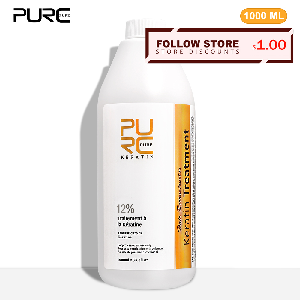 Hair Care Keratin Shampoo - PURC 12% Keratin Smoothing Hair Treatment