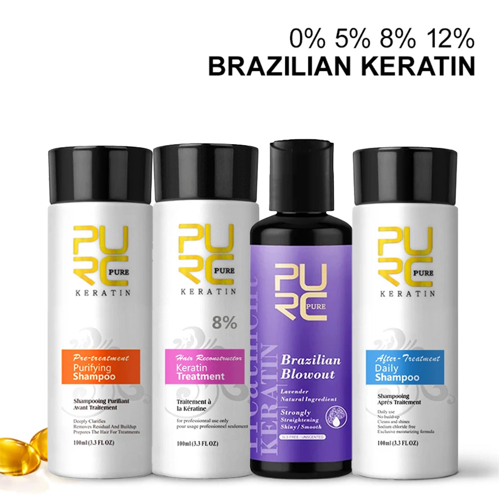 PURC Keratin Treatment Shampoo - đánh giá và giá Hair Care Keratin Shampoo
