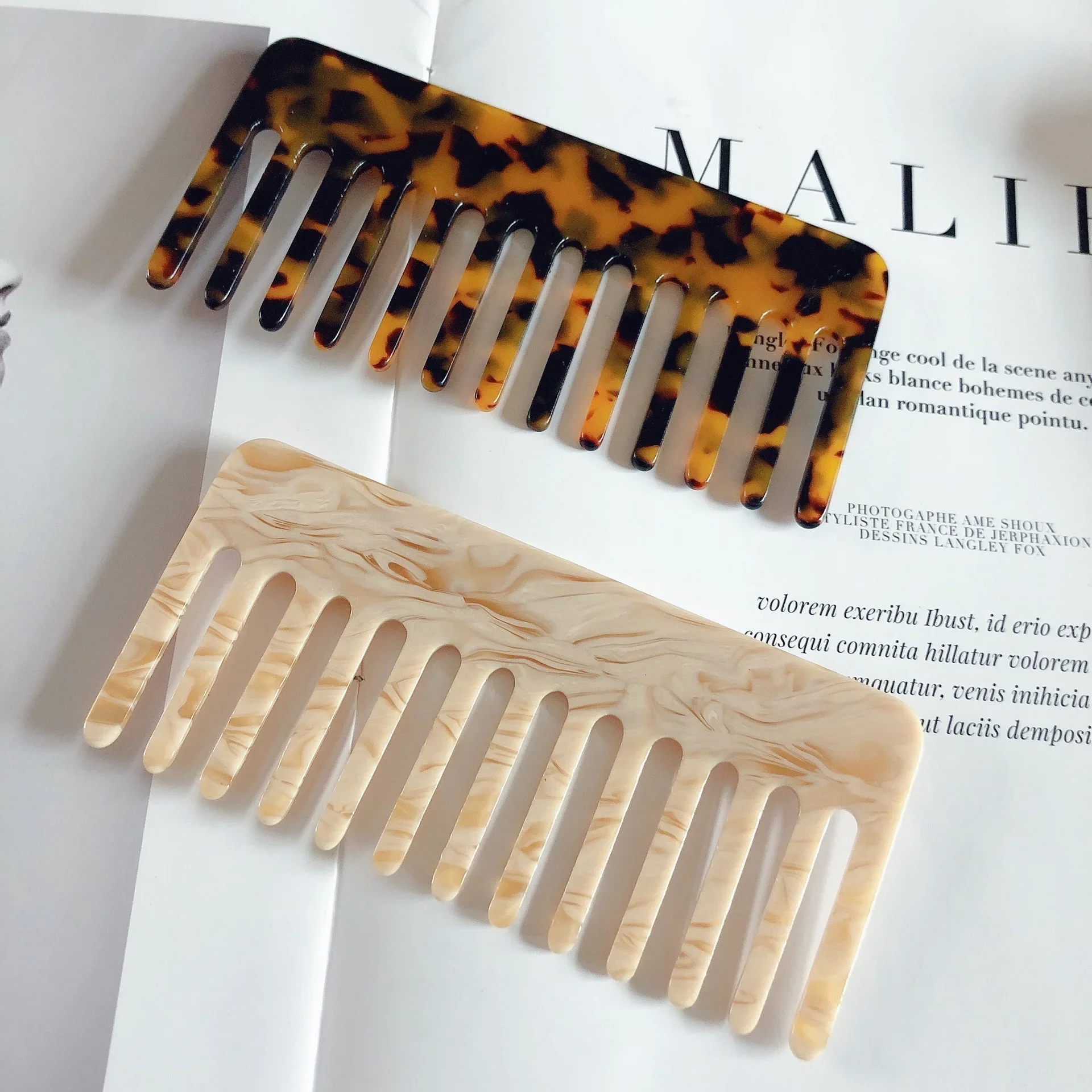 Korean Fashion Acetate Colorfu - đánh giá và giá Hair Care Korean Products