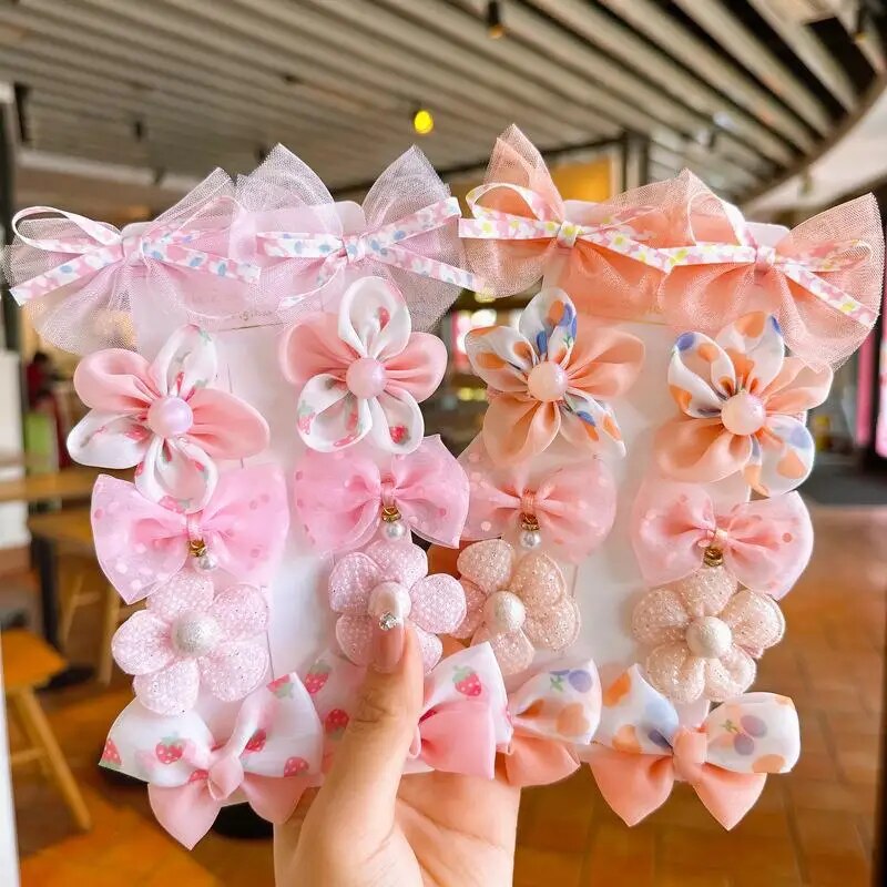 10Pcs/Set Cute Bows Baby Hairc - đánh giá và giá Hair Care Gift