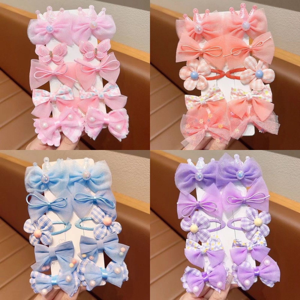 10Pcs/Set Cute Bows Baby Hairc - đánh giá và giá Hair Care Gift