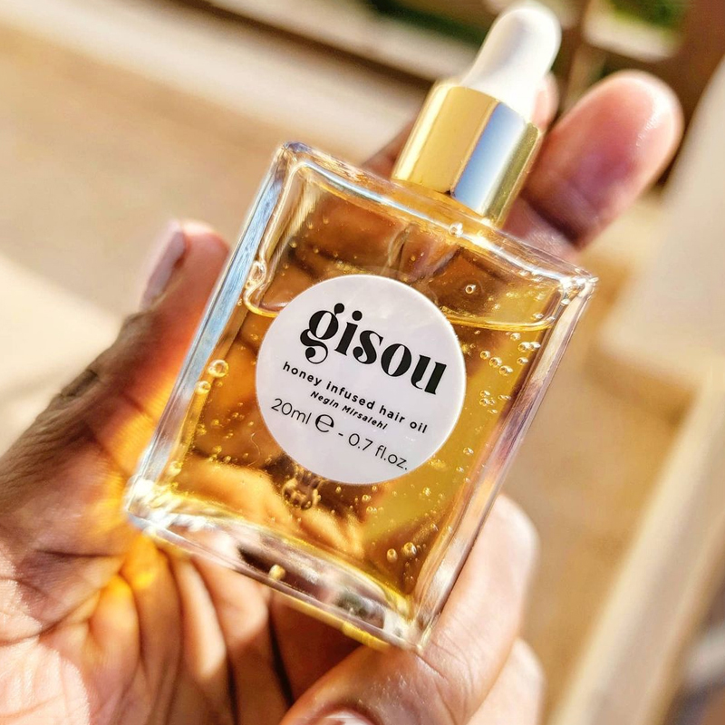 New Gisou Honey Infused Hair O - đánh giá và giá Hair Care Gisou