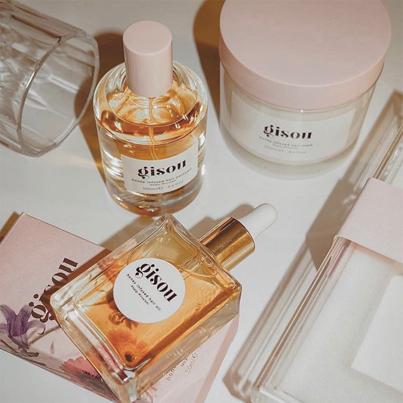 New Gisou Honey Infused Hair O - đánh giá và giá Hair Care Gisou