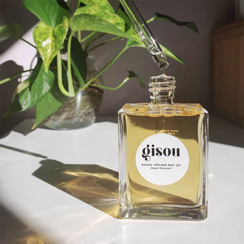 New Gisou Honey Infused Hair O - đánh giá và giá Hair Care Gisou