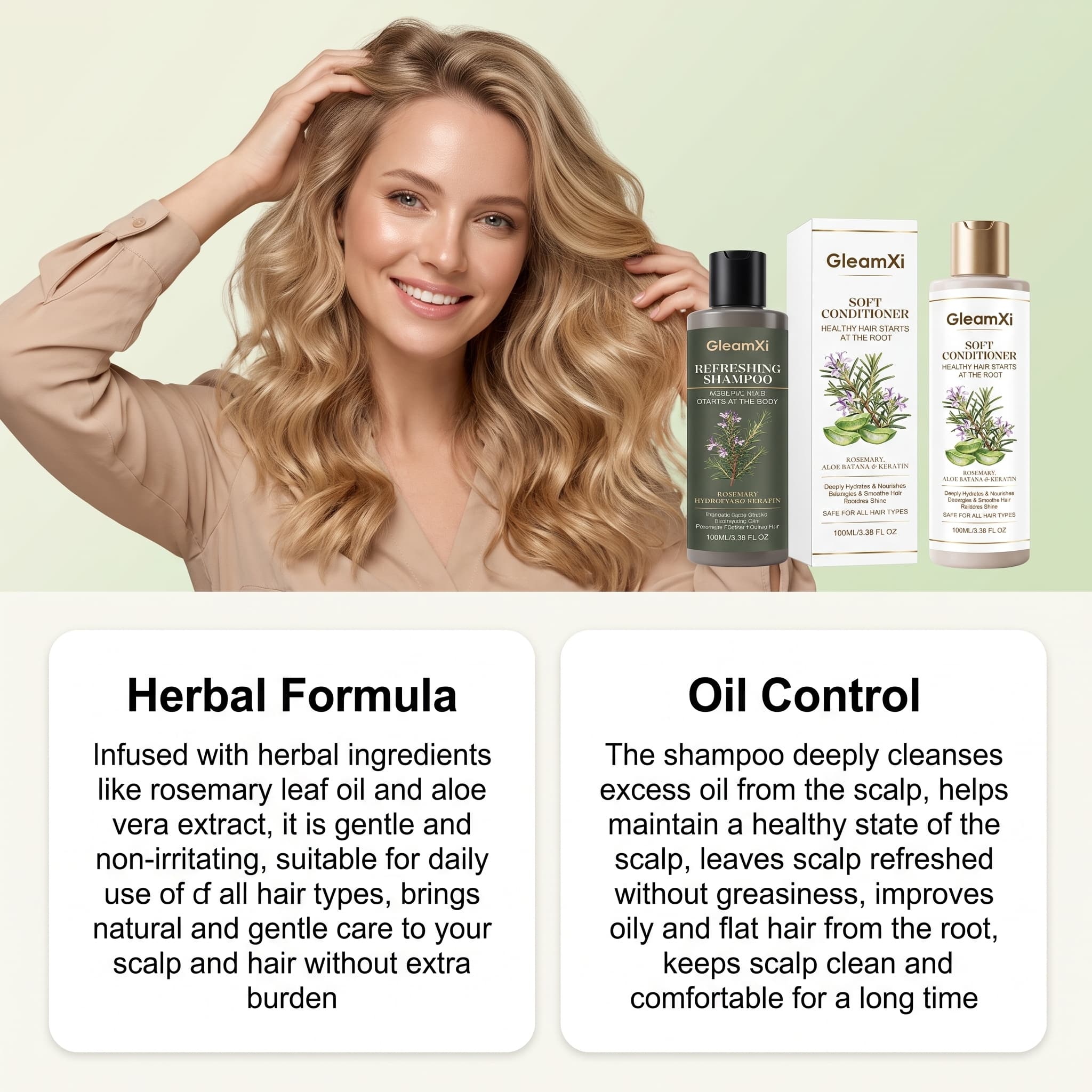 Rosemary Shampoo Conditioner S - đánh giá và giá Hair Care Keratin Shampoo