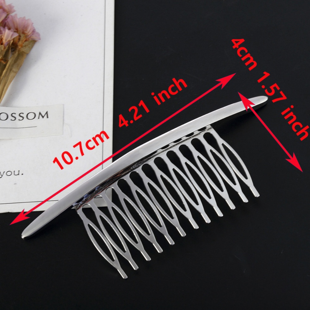 Elegant Metal Hair Combs For W - đánh giá và giá Hair Care Japanese