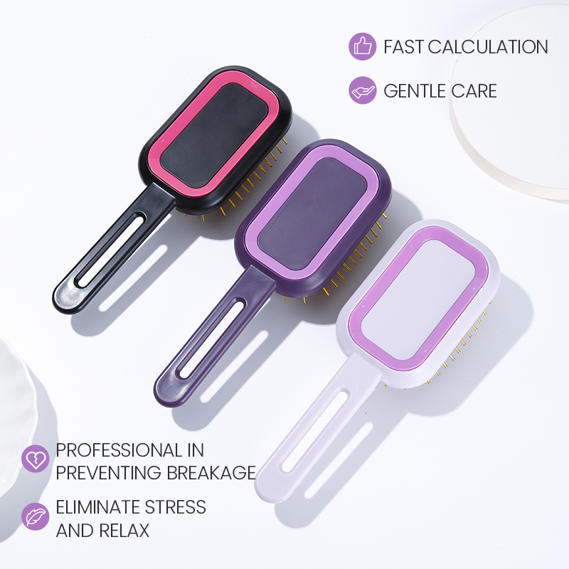 3D Air Cushion Comb Self-clean - đánh giá và giá Hair Care Is Self Care