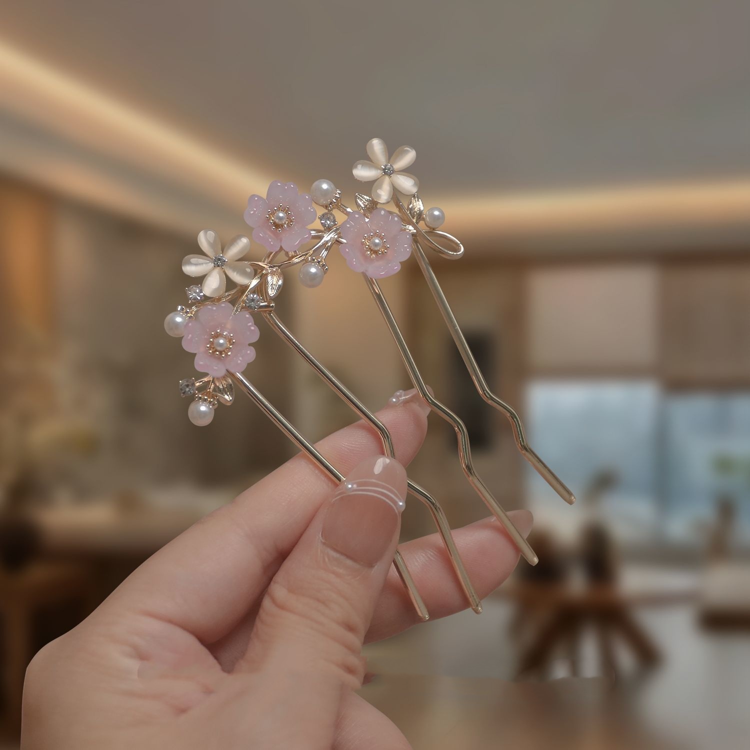 High-End Rhinestone Hair Styli - đánh giá và giá Hair Care Japanese