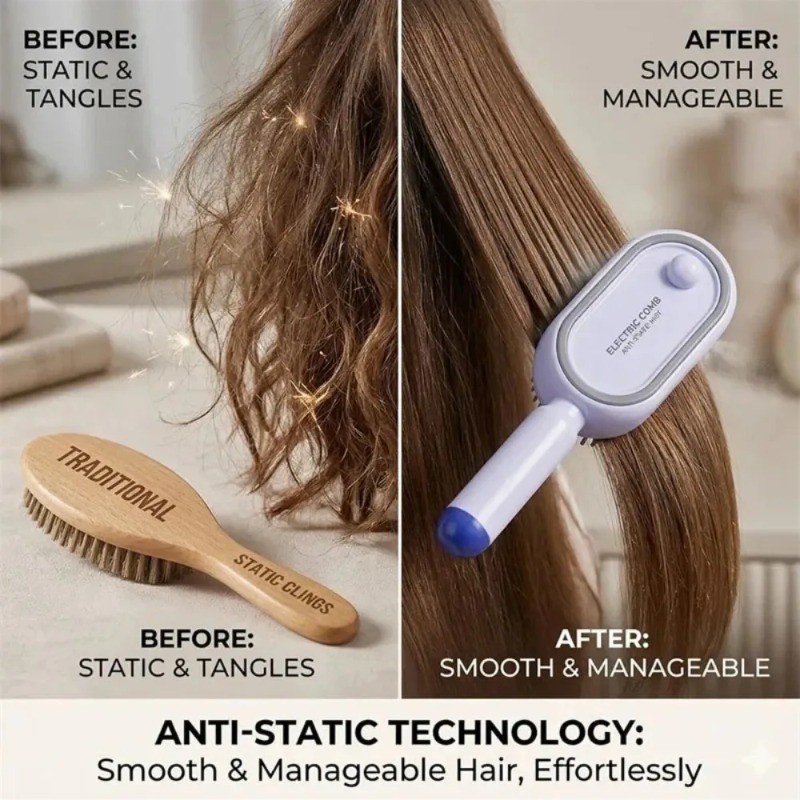 Multifunctional Massage Comb,E - đánh giá và giá Hair Care Is Self Care
