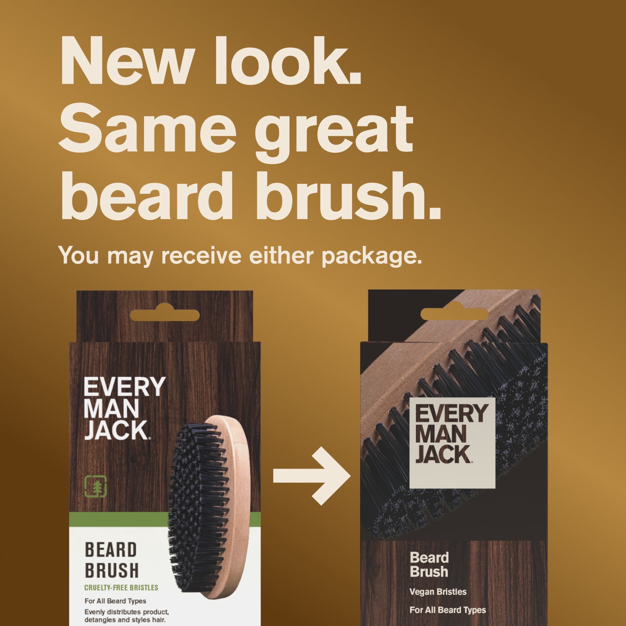 Men's Beard Brush with Cruelty - đánh giá và giá Hair Care Gift