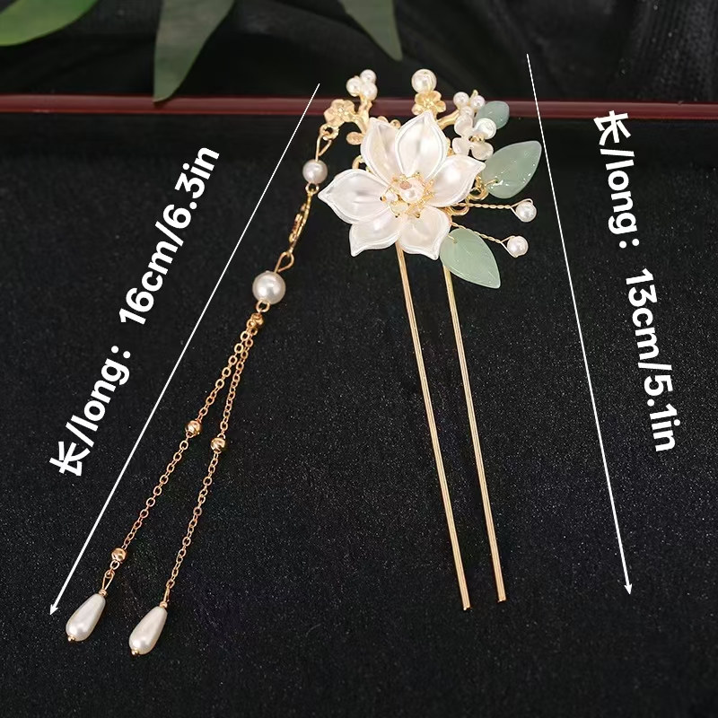 Tea Flower Hanfu Ancient Style - đánh giá và giá Hair Care Japanese