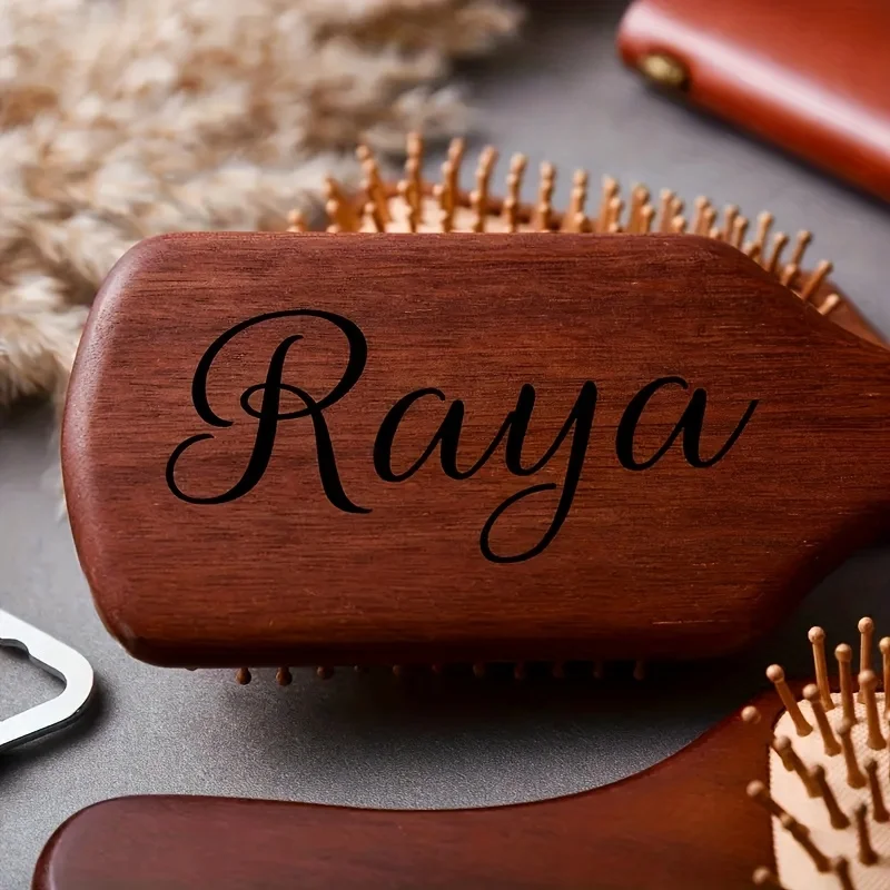 Engraved Name Sandalwood Hair  - đánh giá và giá Hair Care Gift