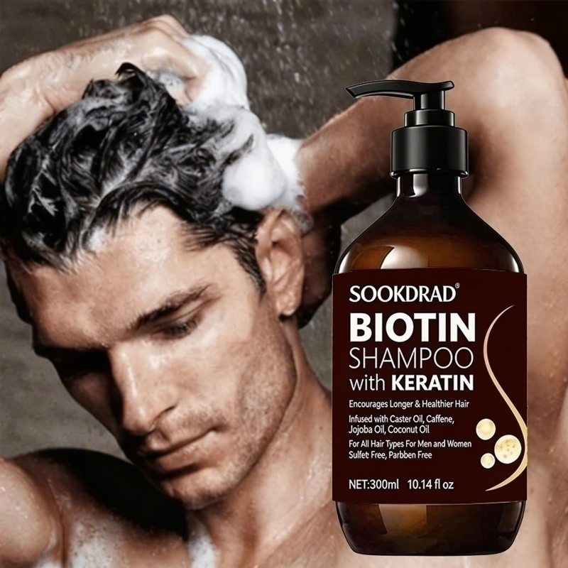 Biotin Keratin Hair Shampoo, L - đánh giá và giá Hair Care Keratin Shampoo
