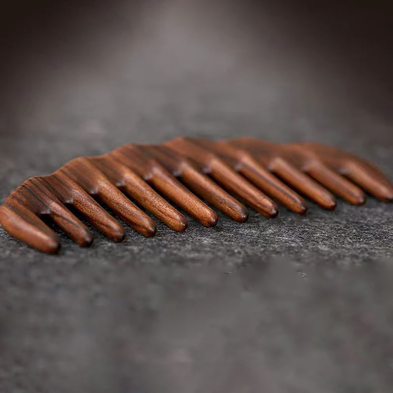 Natural Sandalwood Hair Combs  - đánh giá và giá Hair Care Gift