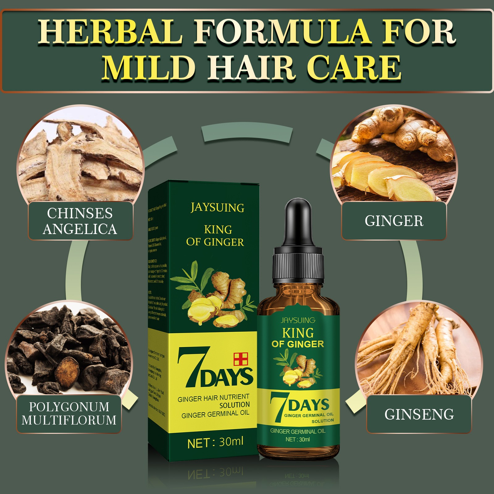 Ginger Hair Essence Anti Hair  - đánh giá và giá Hair Care Gisou