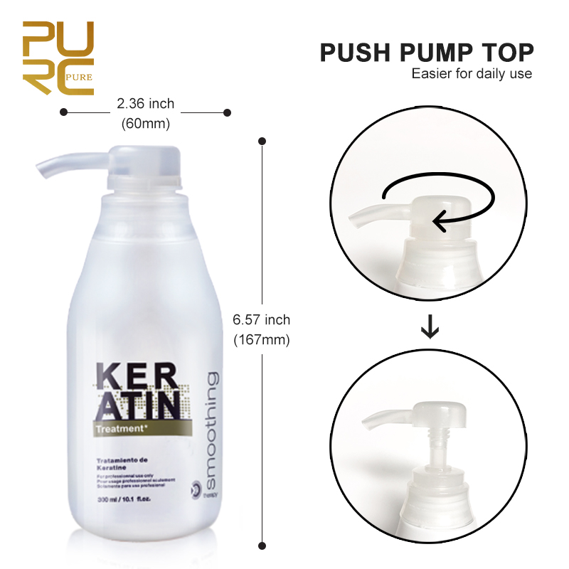 PURC 300ML Keratin Điều Trị Ch - đánh giá và giá Hair Care Keratin Shampoo