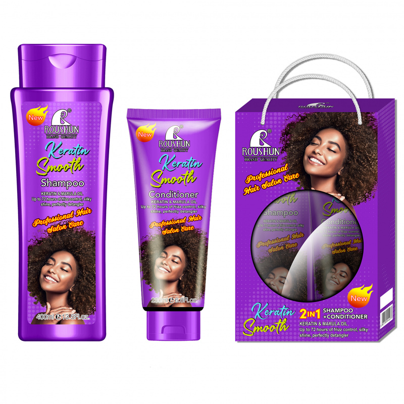 Keratin Shampoo + Conditioner  - đánh giá và giá Hair Care Keratin Shampoo