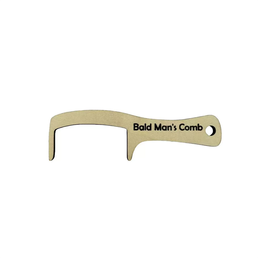 Wooden Comb for Bald Men Funny - đánh giá và giá Hair Care Gift