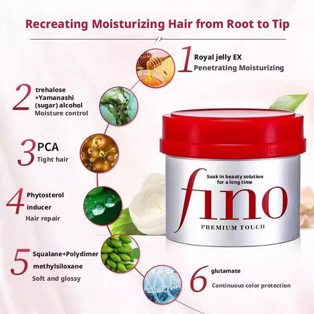 Japan Fino Hair Mask Shampoo R - đánh giá và giá Hair Care Fino