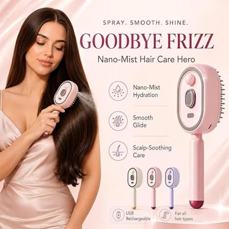 Electric Airbag Massage Comb w - đánh giá và giá Hair Care Is Self Care