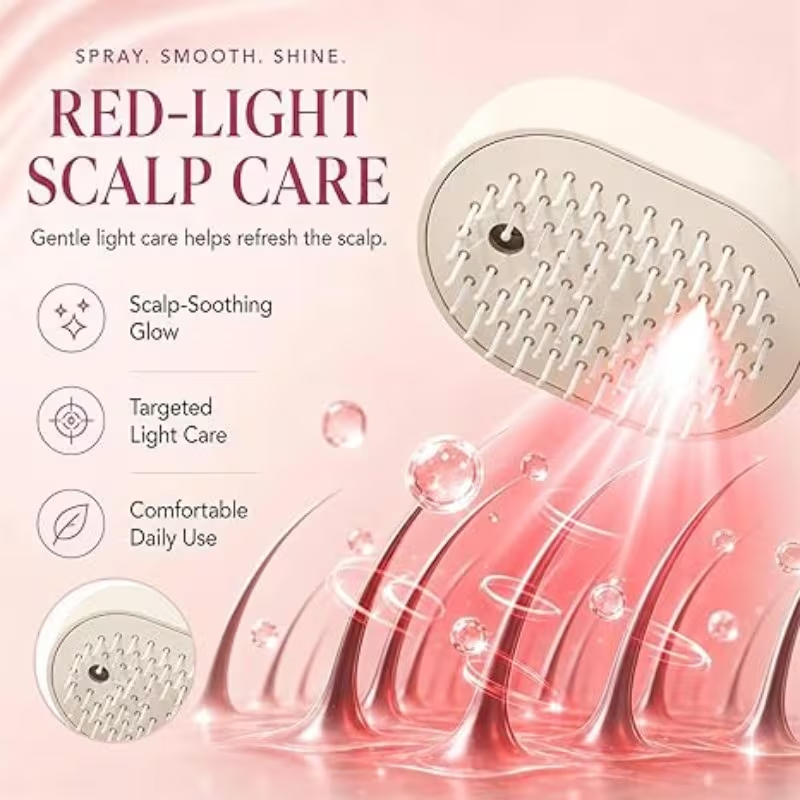 Electric Airbag Massage Comb w - đánh giá và giá Hair Care Is Self Care
