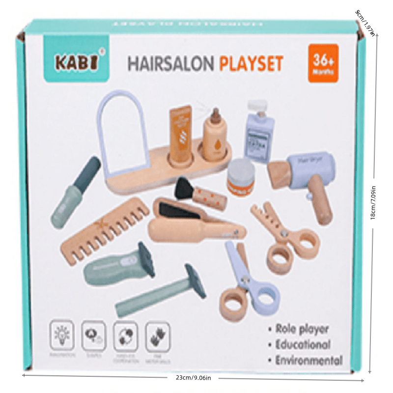 Wooden Pretend Hairdressing Ma - đánh giá và giá Hair Care Gift